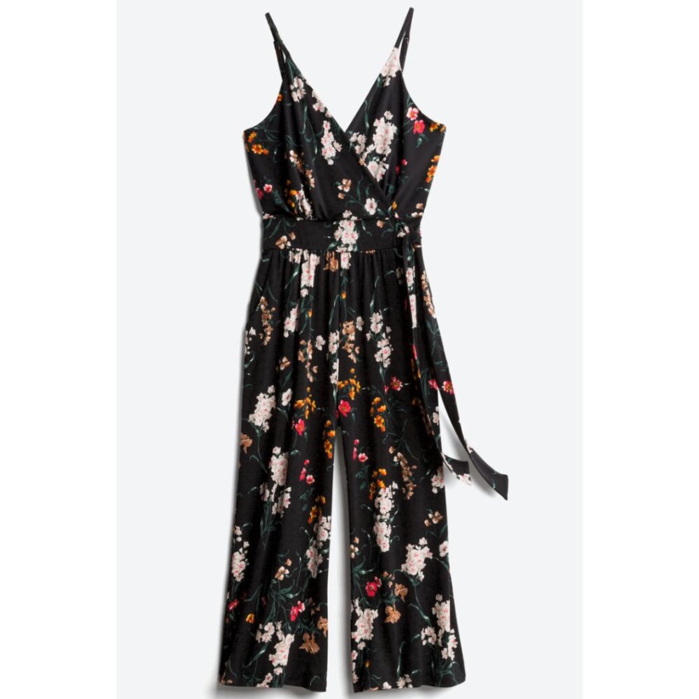 KAILEIGH Rica Knit Crop Jumpsuit | Size XXL